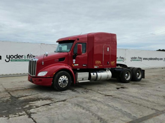 2018 Peterbilt 579 6x4 Truck Tractor c/w Cummins X15, 450HP, Eaton Fuller 1