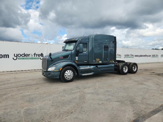 2018 Peterbilt 579 6x4 Truck Tractor c/w Paccar MX-13, 450HP, Eaton Fuller
