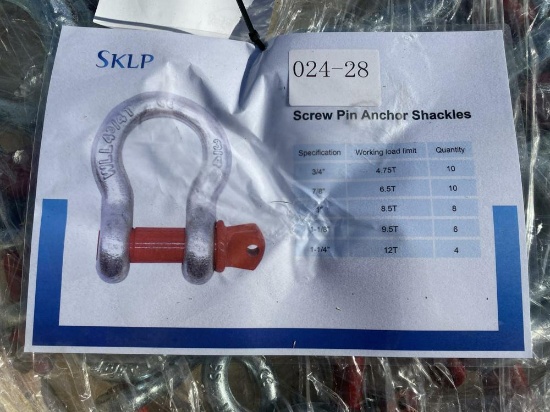 SKLP SK002 Shackle (38 pcs) - Unused