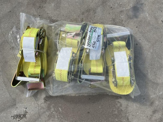 10,000lb Ratchet Cargo Strap (4 of) - Unused