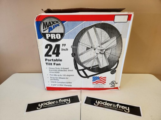 24" Barrel Fan - Unused