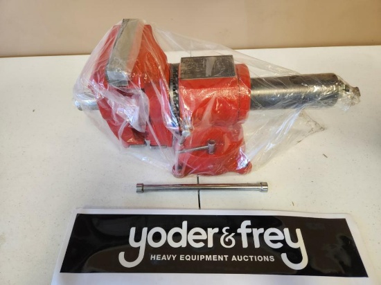 8" Multi Purpose Real Steel Vise - Unused