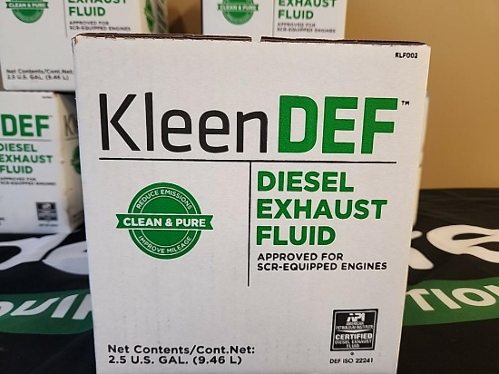 Cases Diesel Exhaust Fluid - Unused