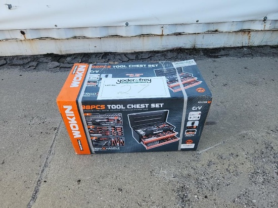 Wokin Tool 98 Pc Tool Chest Set - Unused