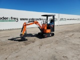 2023 AGT L12 Mini Excavator c/w OROPS, Rubber Tracks, Blade, Swing Boom, Au