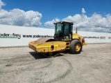 2007 Caterpillar CS663E Single Drum Vibrating Roller c/w Cab, A/C, 84