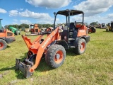 2020 Kubota R530 Wheeled Loader c/w OROPS, QC, Forks