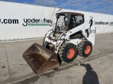 2009 Bobcat S175 Wheeled Skidsteer Loader c/w OROPS, Joystick controls, Buc