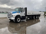 2005 International 7400 6x4 Tri Axle Flat Bed Truck c/w DT466, 285 HP, Alli