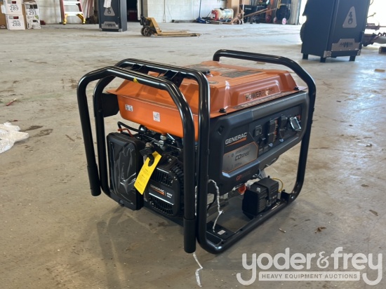 Unused Generac 9200 Watt Elec. Start Generator