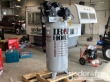 Unused Iron Hose 6Hp 60 Gal Shop Air Compressor, V-Twin Cast Iron Pump, Hi-Flo, 135 PSI, 11.2 CFM (1