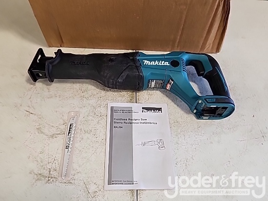 Makita  XRJ04Z 18V Lxt®... Recipro Saw, Tool Only (Recon)-1 Yr Factory Warranty -Recon