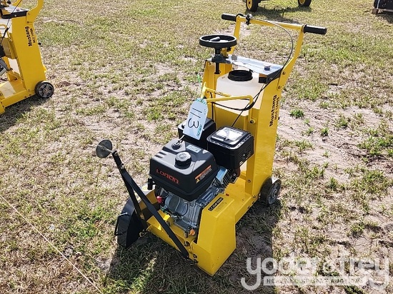 Unused Mustang MCC1490S Walk Behind Concrete Saw