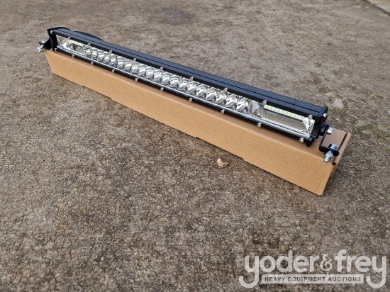 Unused 20" 180W Combo Beam LED Light Bar, Mounting Brackets, IP68 Waterproof