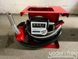 Unused 12v Diesel Fuel Pump c/w High Accuracy Flow Meter