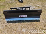 Unused 2024 JCT Snow/ Blade to suit Skidsteer