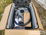 Unused Fuel Boss 60 Gal Diesel 12V Transfer Unit, 13' of 3/4
