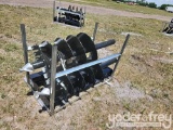 Unused 2024 JCT Hydraulic Auger Drive, Bits, QA 12