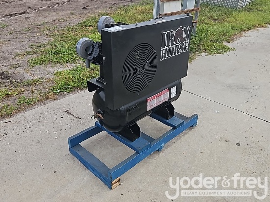 Iron Horse Air Compressor, 175 Psi, 30 Gallon Tank