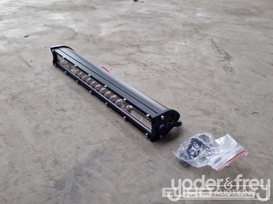 Unused 13" 120W Combo Beam LED Light Bar, Mounting Brackets, IP68 Waterproof