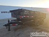 2014 16' Dumping Utility Trailer