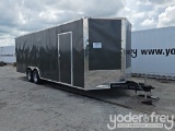 2022 Quality Trailer 24 x 8.5 Tandem Axle Enclosed Trailer