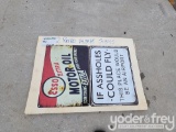 Retro Vintage Signs (2 of)