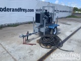 Trailer Mounted Hydraulic Powerpack c/w Perkins Diesel Engine c/w Pallet of Hoses (No Title)
