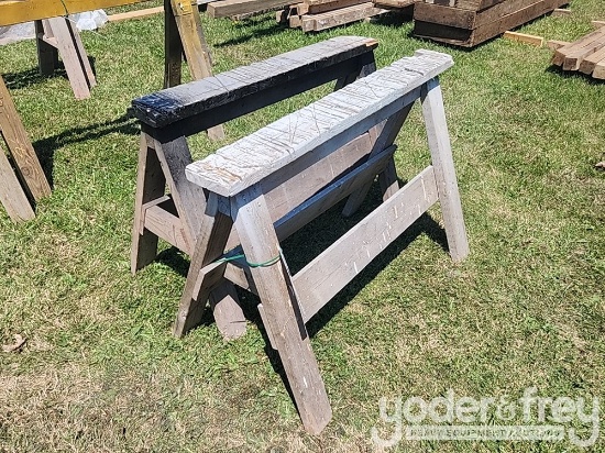 Wooden Sawhorse (2 of)