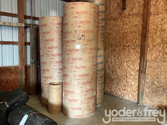 Concrete Frms, Cylinders. Assorted Sizes