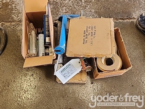 Misc Caulking and Caulk Guns (Box of)