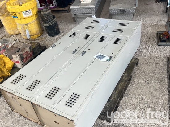 Locker Unit, 4 Locker Section