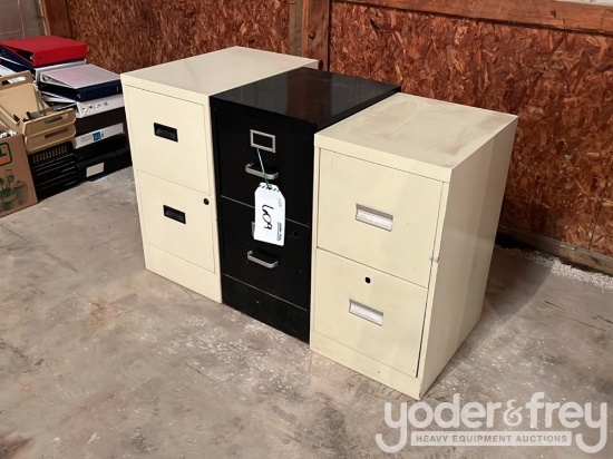 Filing Cabinets, 2 Drawer (3 of)