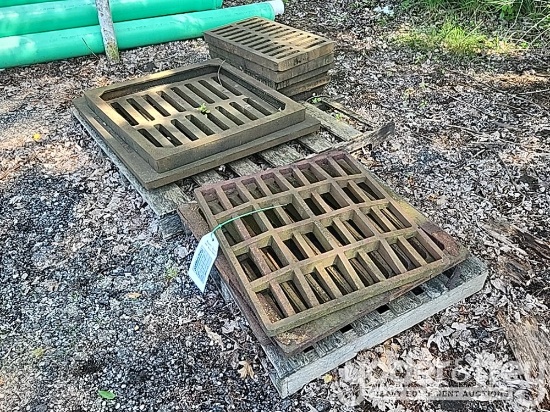 Assorted Square Steel Drain Covers