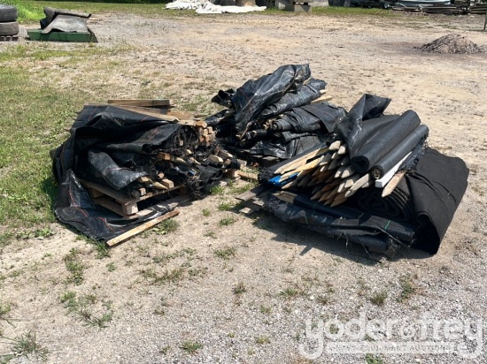 Silt Fencing c/w Stakes (3 Pallets)