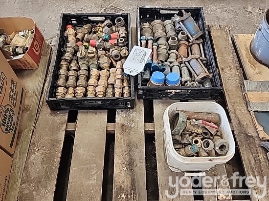 Misc W/L Brass and Repair Couplers (Pallet of)