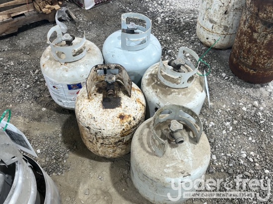Propane Tanks, Short Cylinders (5 of)