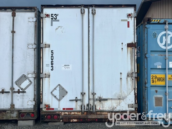 53' Dry Van Storage Container