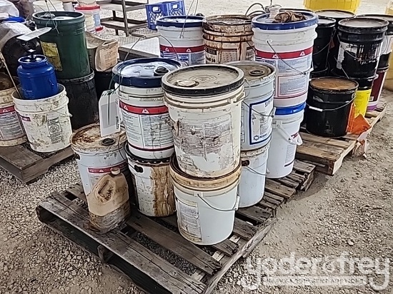 Curing Compound, Assorted Pails (Pallet of)