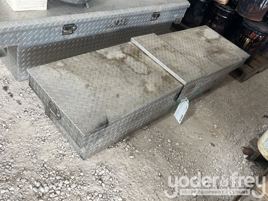 Toolbox, Truck Bed Mounted, 71" x 21", Dual Door