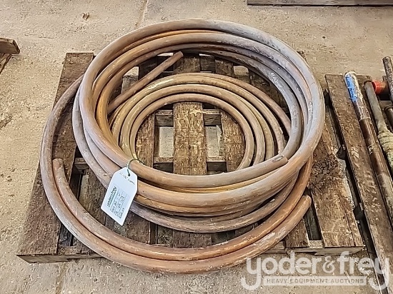 Misc 1.1/4", 1.1/2" Copper Tubing (Pallet of)