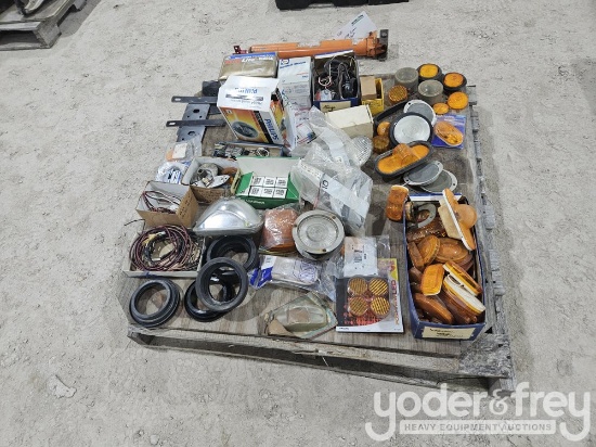 Misc Lights, Electrical Items (Pallet of)