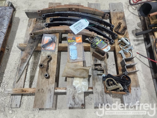 Small Trailer Parts (Pallet of)