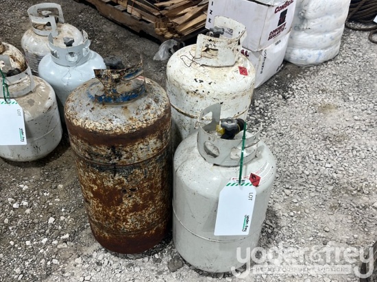 Propane Tanks, Assorted Longer Cylinders (3 of)