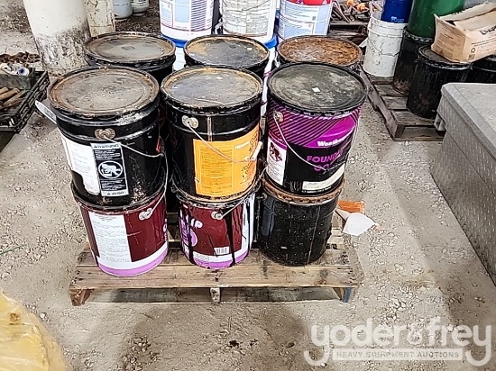 Tar, Assorted Pails (Pallet of)