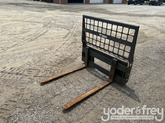 Bobcat Pallet Forks to suit Skidsteer