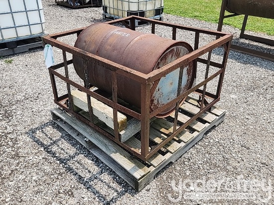 Steel Drum c/w Cage