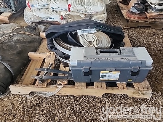 Chimney Seals, Rubber, c/w Tools (Pallet of)