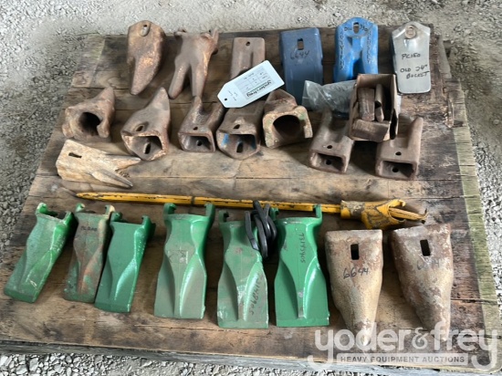 Misc Bucket Teeth (Pallet of)