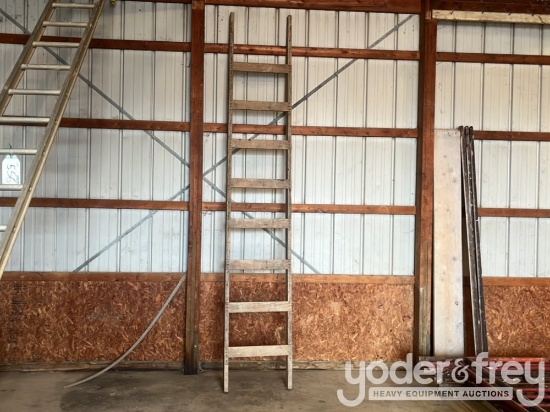 11.5' Wooden Ladder